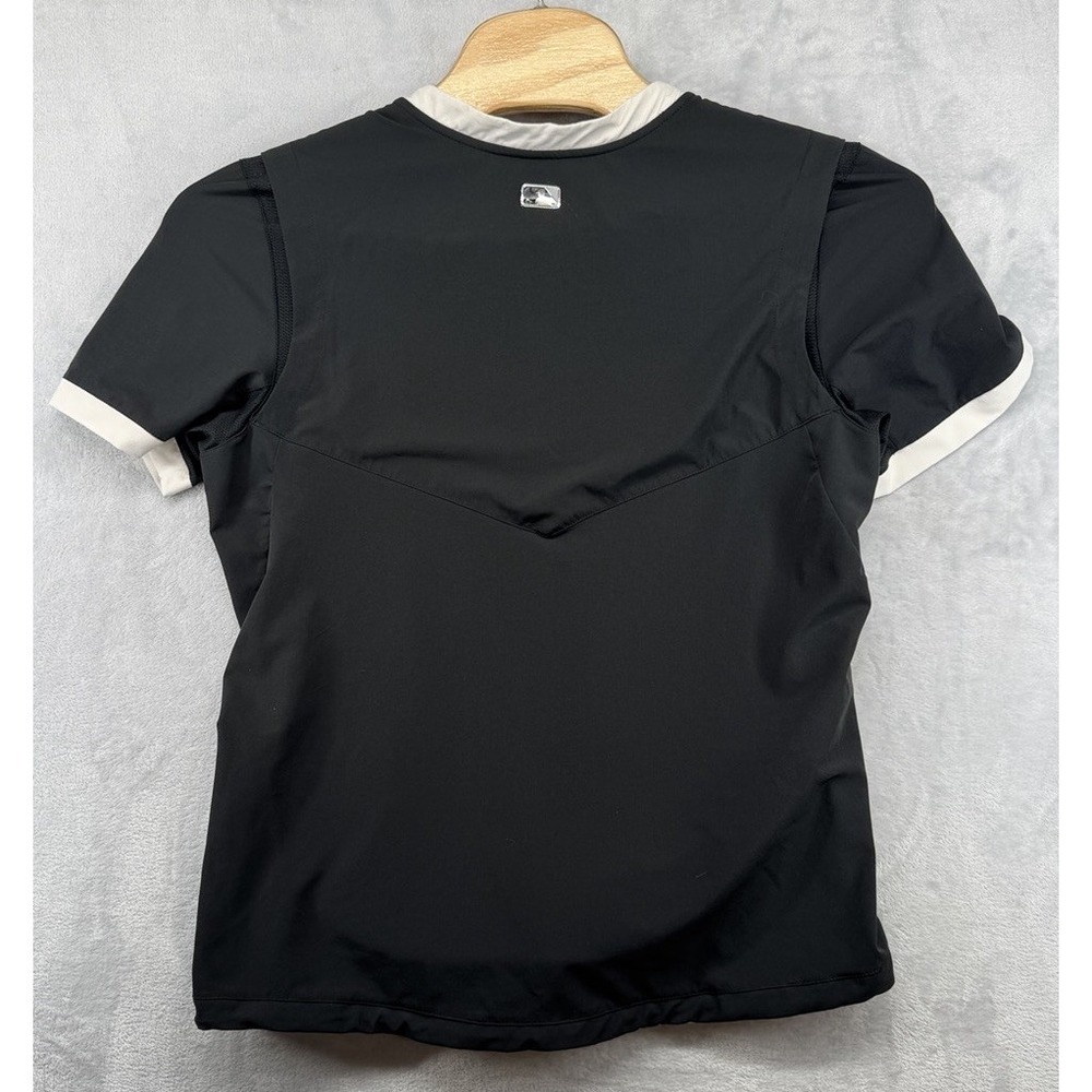 Nike Engineered Chicago White Sox On Field Short Sleeve Jacket Black Men's M - Picture 2 of 5